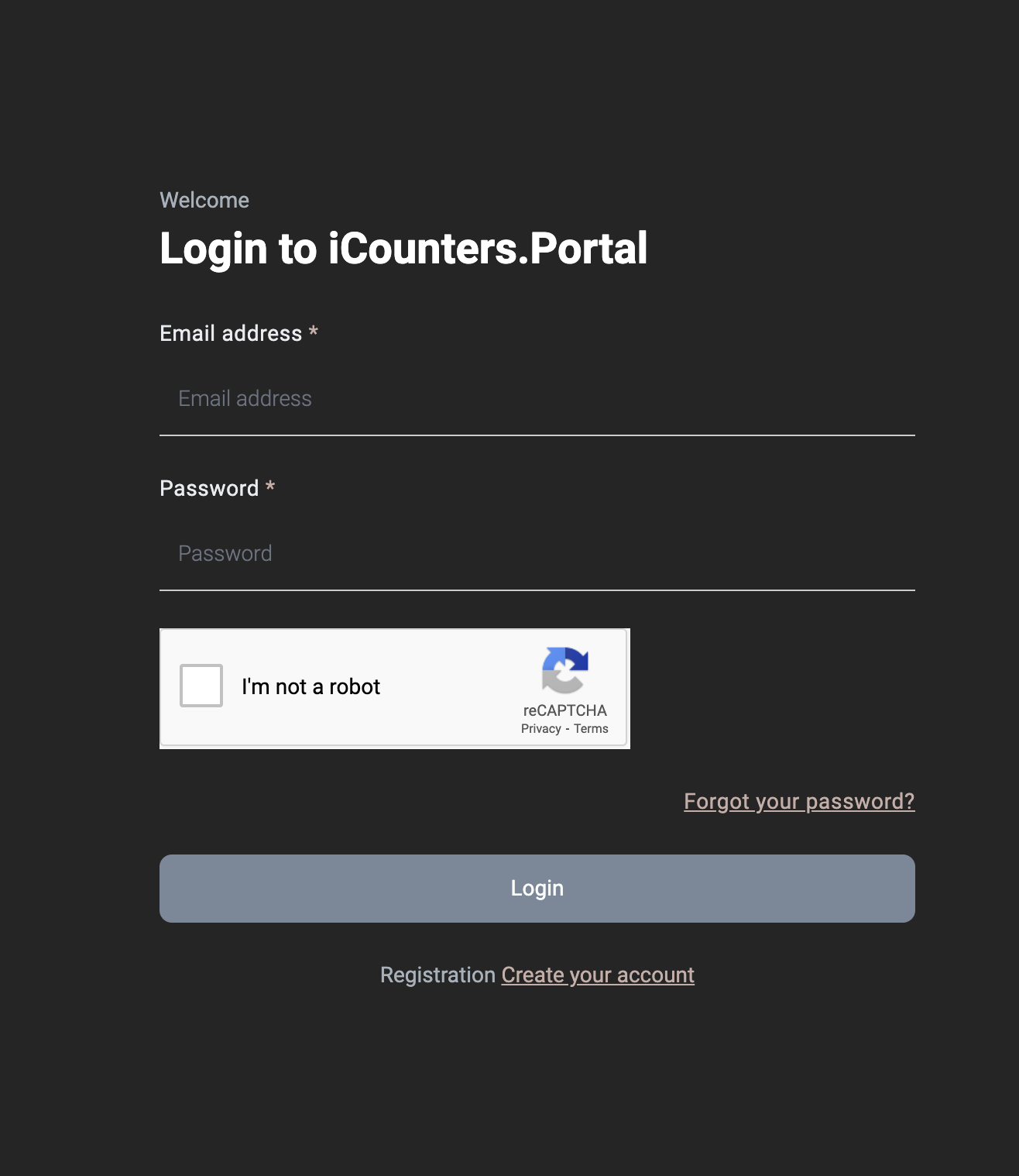 iCounters - portal